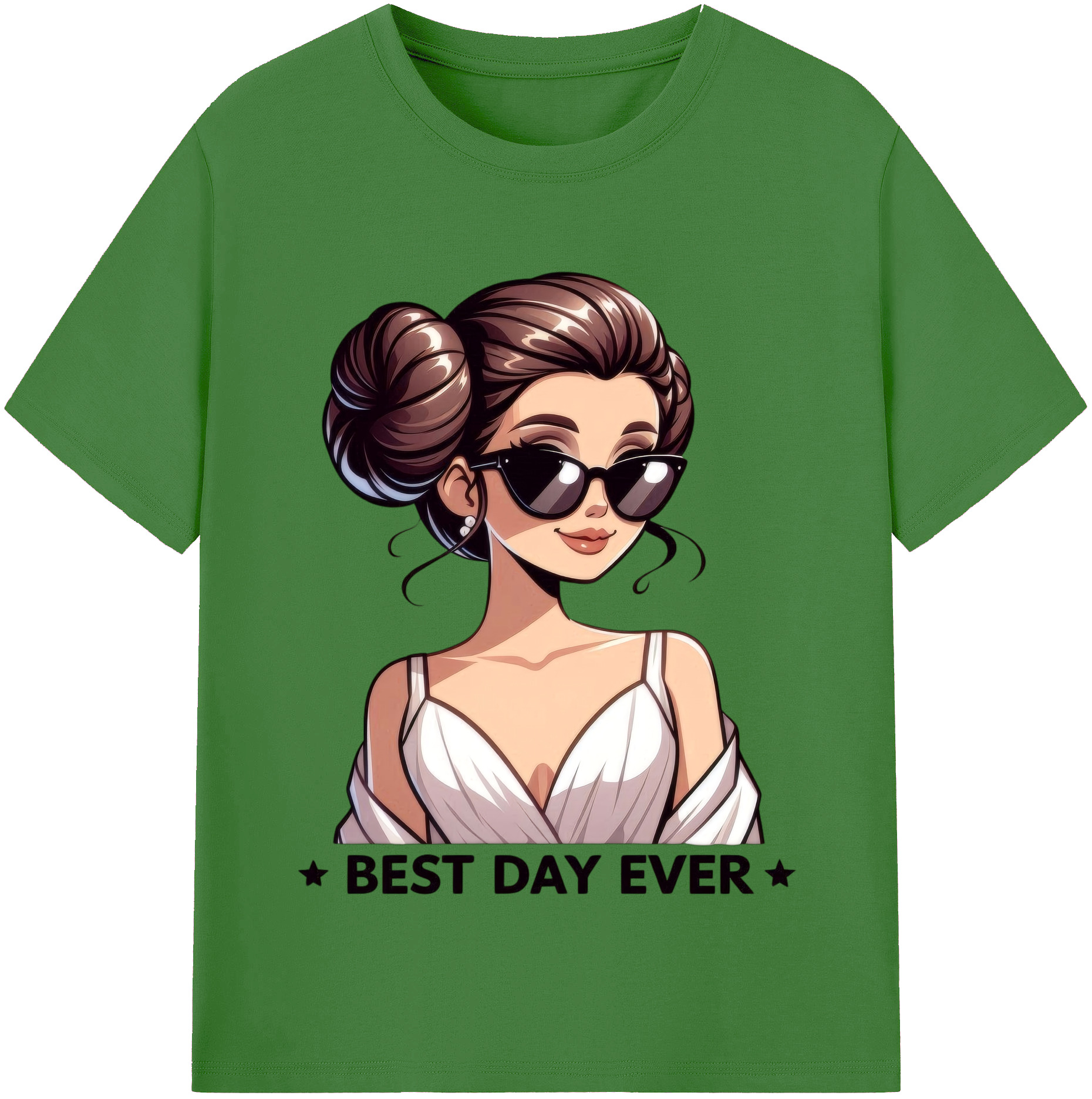 （画像用） スター・ウォーズ Star Wars レディースカジュアルプリントTシャツ（綿100％）